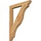 Ekena Millwork Funston Slat Rough Sawn Bracket, Western Red Cedar, 4"W x 36"D x 48"H BKT04X36X48FST06RWR - alternate 1